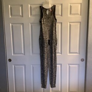 No Boundaries Grey Jumpsuit